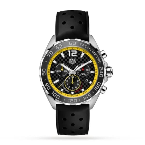 TAG Heuer Formula 1 CAZ101AC.FT8024 – Men’s Quartz Black Dial Rubber Strap Watch