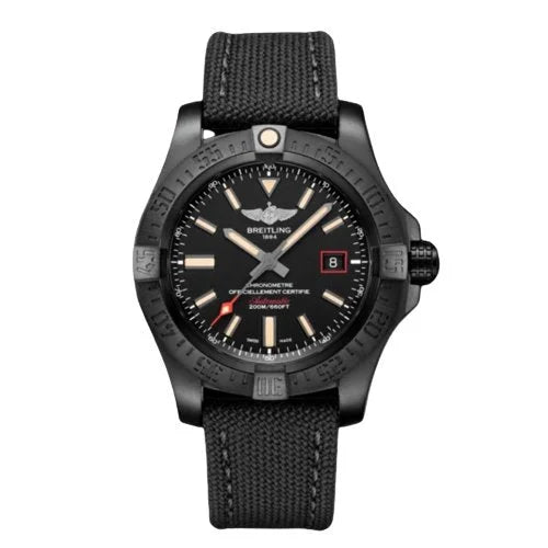 BREITLING Avenger Blackbird 44mm Ref. V171B74MMA (V17311101B1W1) – Black DLC Titanium