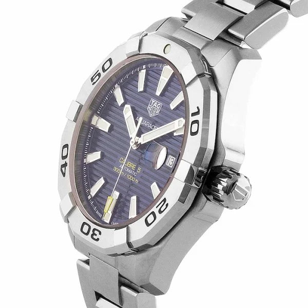 TAG Heuer Aquaracer WAY2012.BA0927 – Men’s Automatic Blue Dial Stainless Steel Watch