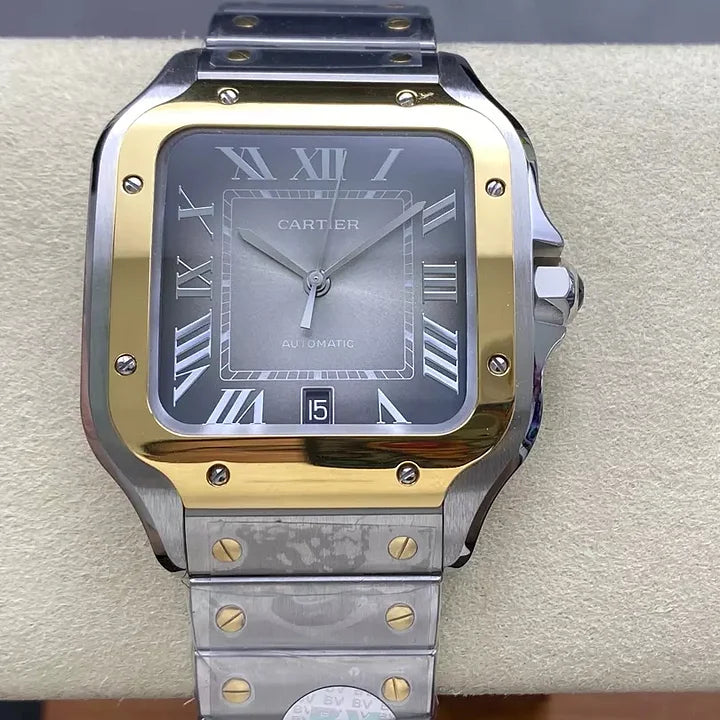 Cartier Santos de Cartier W2SA0030 Large 39.8mm Steel & Gold | 1:1 Premium Replica