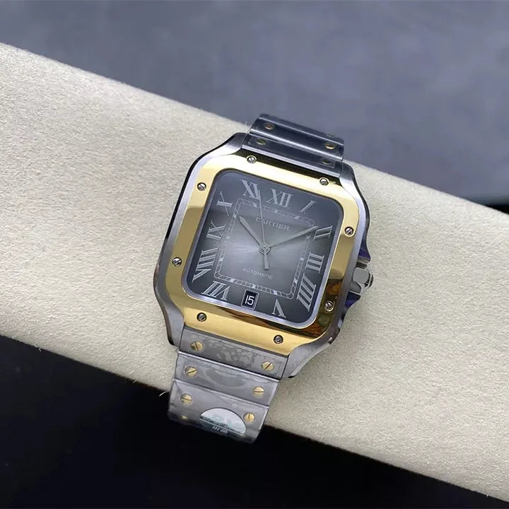Cartier Santos de Cartier W2SA0030 Large 39.8mm Steel & Gold | 1:1 Premium Replica