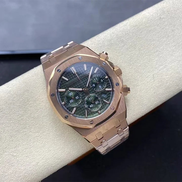 Audemars Piguet Royal Oak Chronograph 41mm 50th Anniversary Ref. 26240OR.OO.1320OR.08 – Green Dial