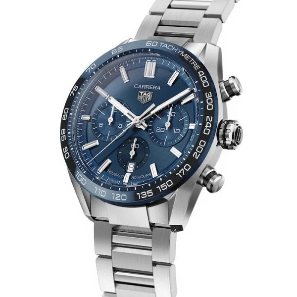 TAG Heuer Carrera CBN2A1A.BA0643 – Men’s Automatic Blue Dial Stainless Steel Watch