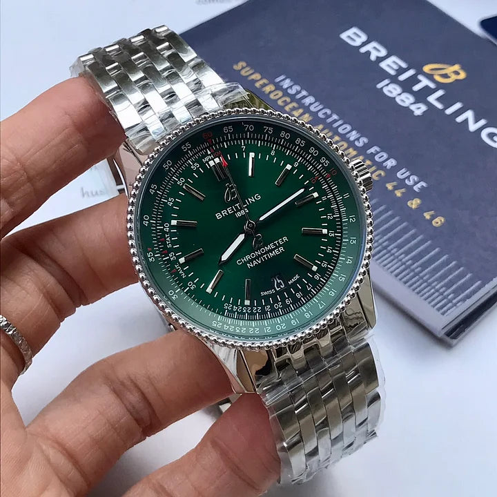 Breitling Navitimer Automatic 41mm Green Dial Ref. A17326361L1P1