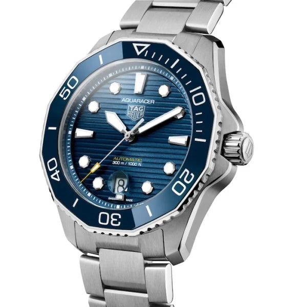 TAG Heuer Aquaracer WBP201B.BA0632 – Men’s Automatic Blue Dial Stainless Steel Watch