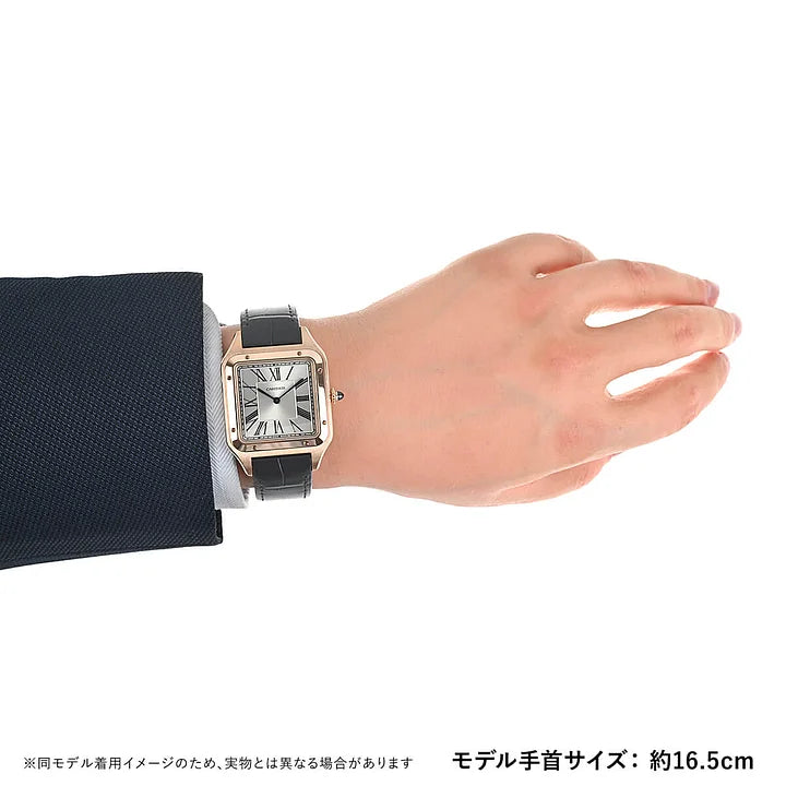 Cartier Santos-Dumont XL WGSA0032 Pink Gold 46.6mm | 1:1 Premium Replica