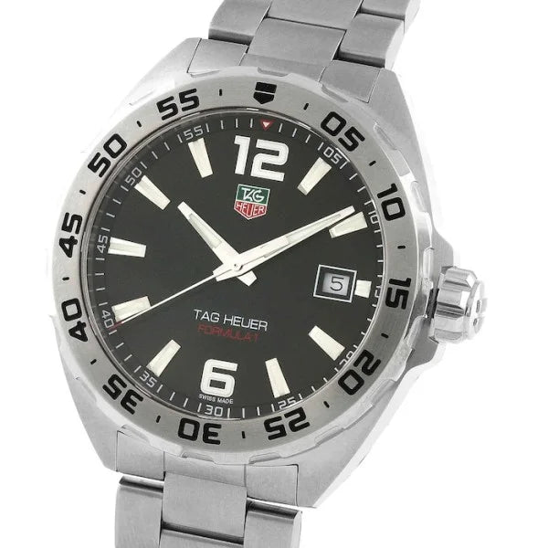TAG Heuer Formula 1 WAZ1112.BA0875 – Men’s Quartz Black Dial Stainless Steel Watch