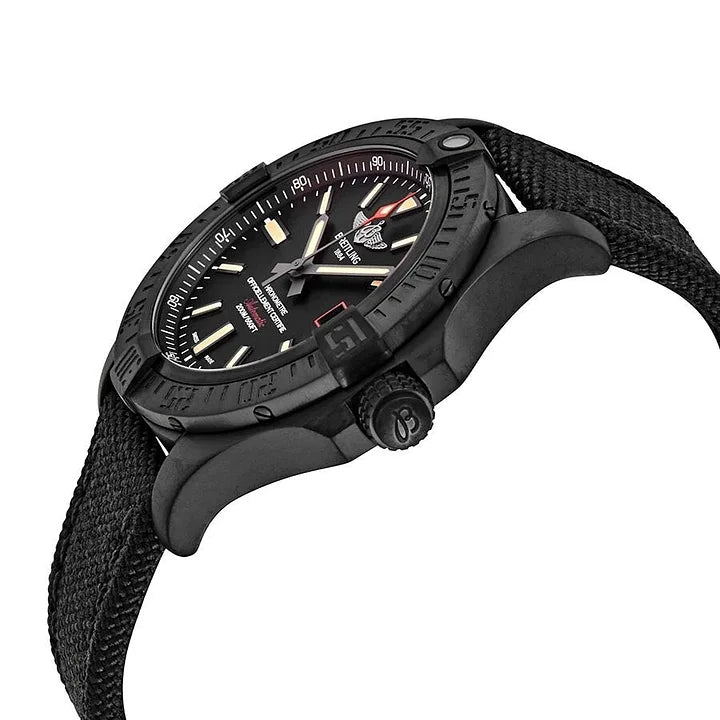 BREITLING Avenger Blackbird 44mm Ref. V171B74MMA (V17311101B1W1) – Black DLC Titanium
