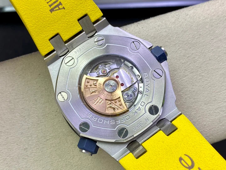 Audemars Piguet Royal Oak Offshore Diver Ref. 15710ST.OO.A051CA.01 – Yellow Dial | 42mm