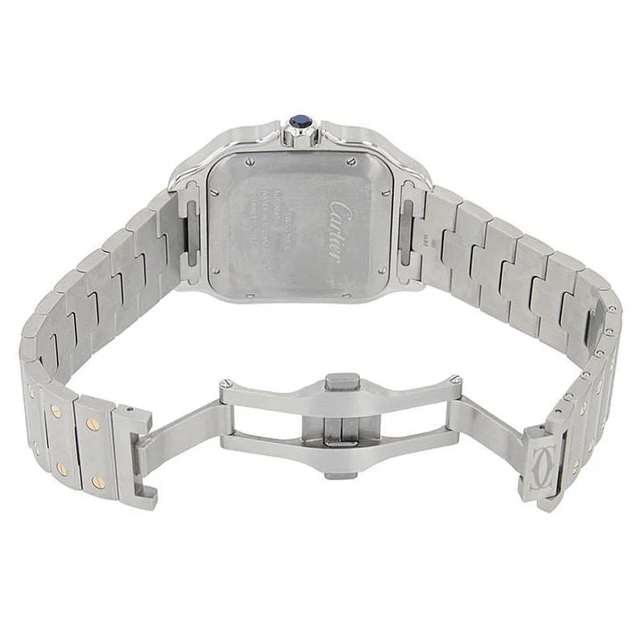 Cartier Santos de Cartier LM W2SA0006 40mm Silver Dial Stainless Steel