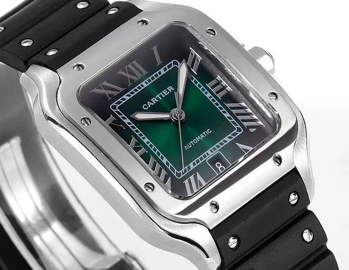 Cartier Santos de Cartier Large WSSA0062 39.8mm Green Dial Automatic