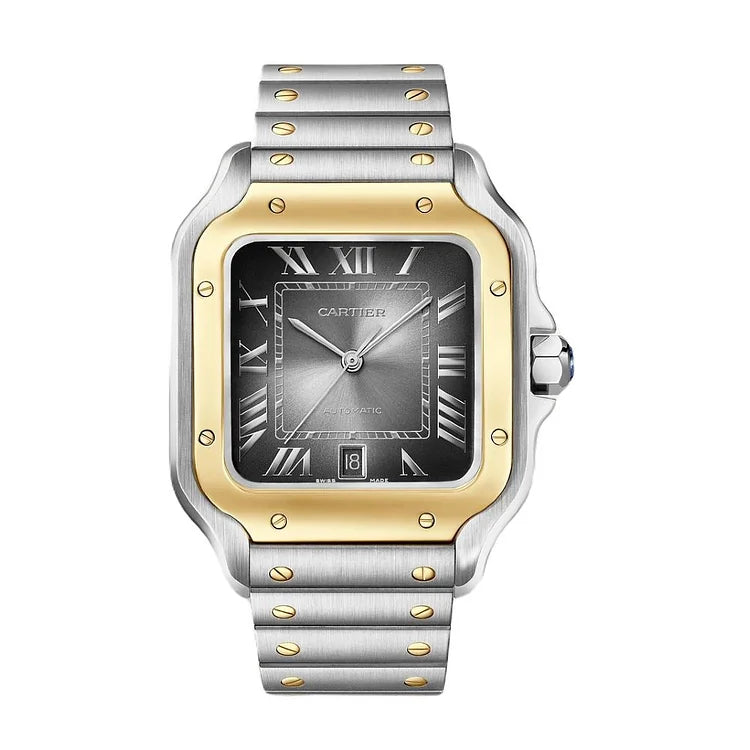 Cartier Santos de Cartier W2SA0030 Large 39.8mm Steel & Gold | 1:1 Premium Replica