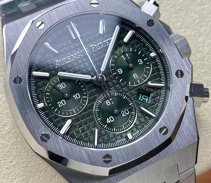Audemars Piguet Royal Oak Chronograph 50th Anniversary Ref. 26240ST.OO.1320ST.08 – Green Dial