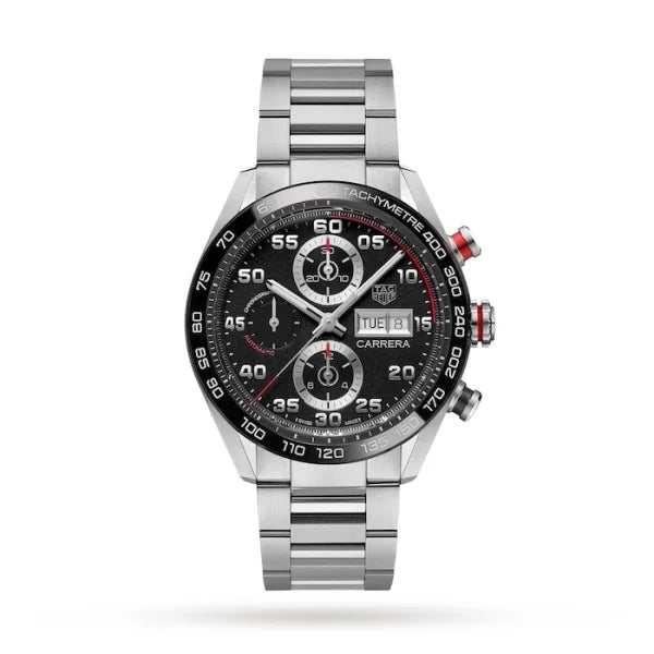 TAG Heuer Carrera CBN2A1AA.BA0643 – Men’s Automatic Black Dial Stainless Steel Watch