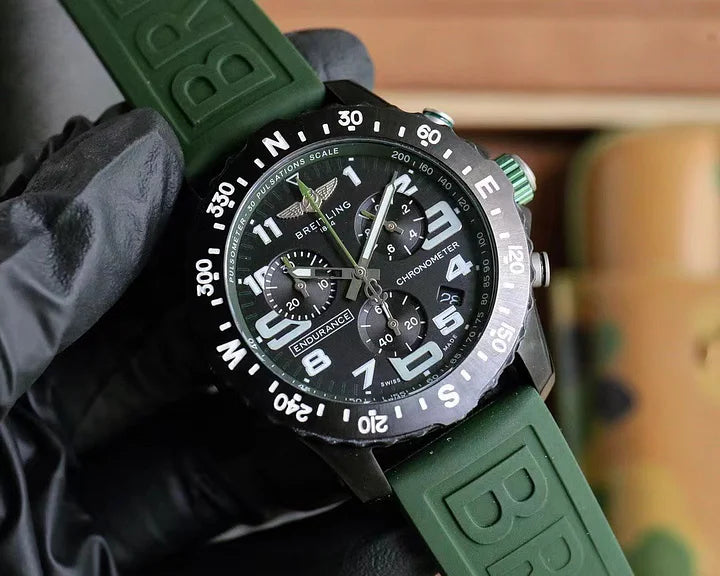 Breitling Endurance Pro 44mm Black/Green Dial Ref. X82310D31B1S1