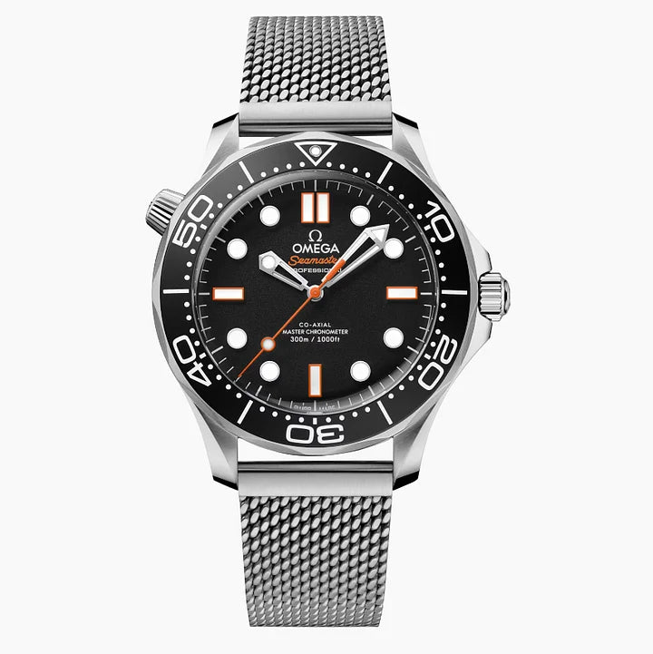 Omega Seamaster Diver 300M 42mm Ref. 210.32.42.20.01.006 – Black Dial Orange Strap