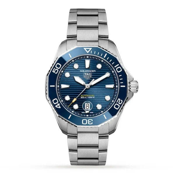 TAG Heuer Aquaracer WBP201B.BA0632 – Men’s Automatic Blue Dial Stainless Steel Watch