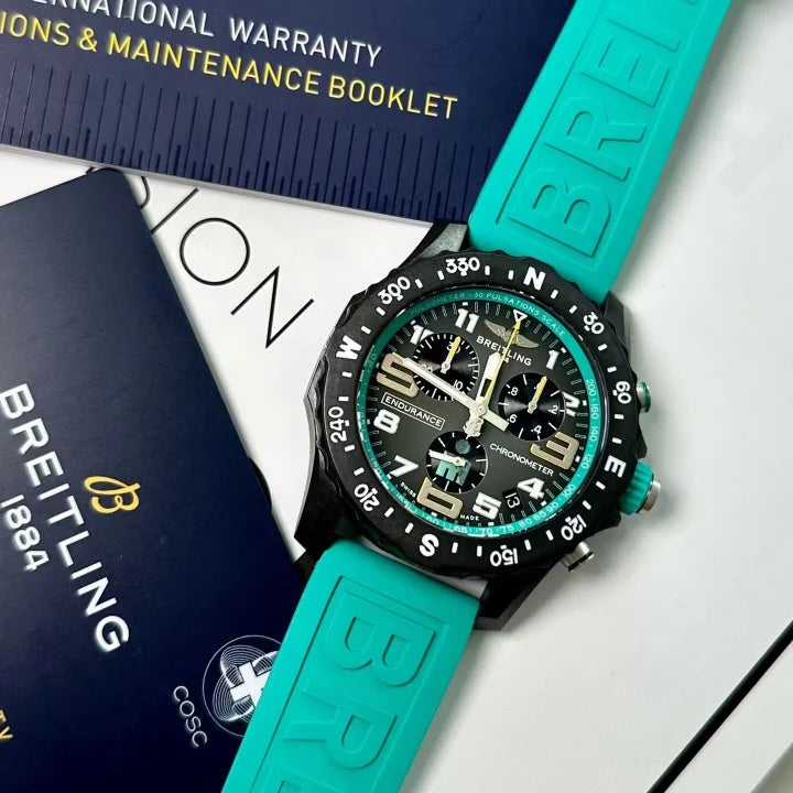 BREITLING Endurance Pro 44mm Ref. X823105C1M1S1 – Grey/Green Dial