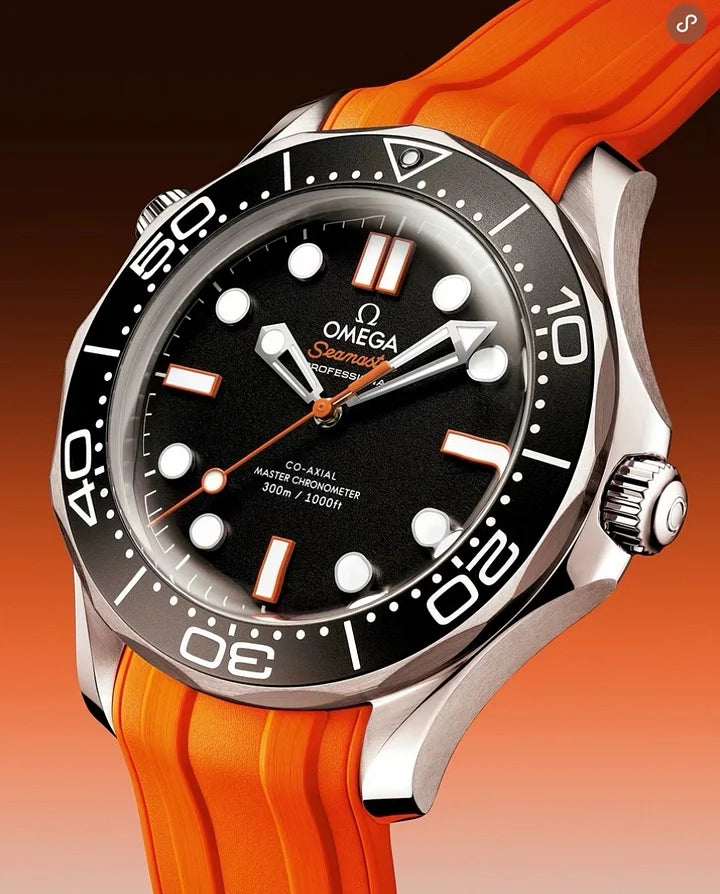 Omega Seamaster Diver 300M 42mm Ref. 210.32.42.20.01.006 – Black Dial Orange Strap