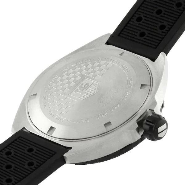 TAG Heuer Formula 1 WAZ1110.FT8023 – Men’s Quartz Watch 41mm Black Dial Rubber Strap