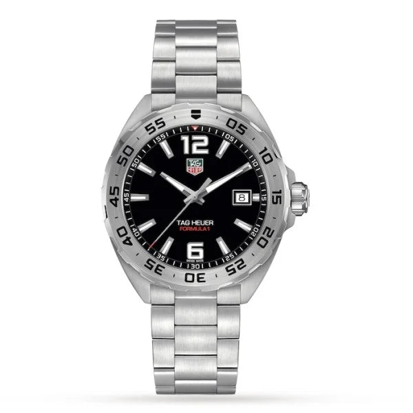 TAG Heuer Formula 1 WAZ1112.BA0875 – Men’s Quartz Black Dial Stainless Steel Watch