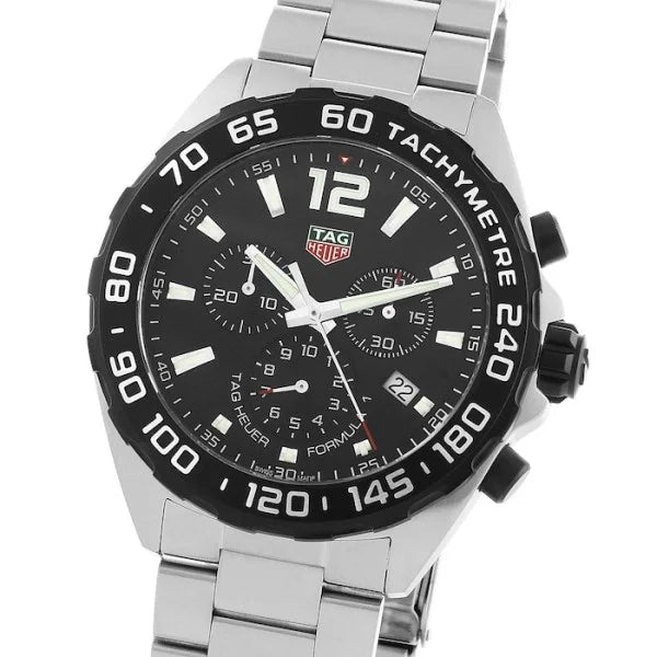 TAG Heuer Formula 1 CAZ1010.BA0842 – Men’s Quartz Black Dial Stainless Steel Watch