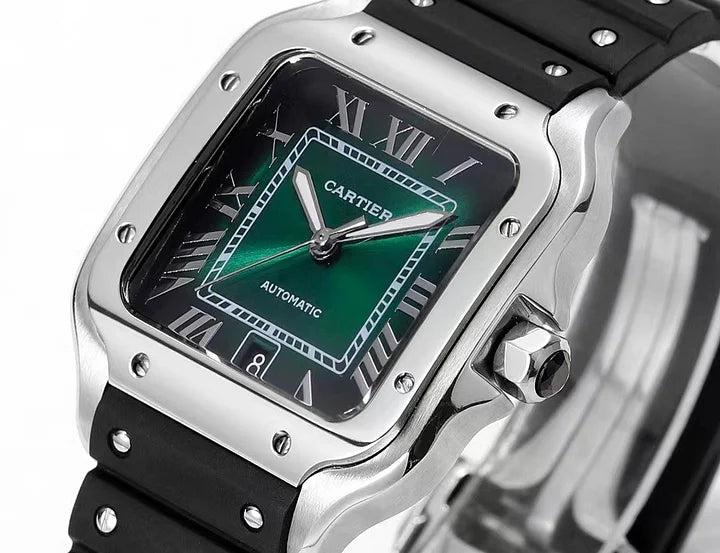 Cartier Santos de Cartier Large WSSA0062 39.8mm Green Dial Automatic
