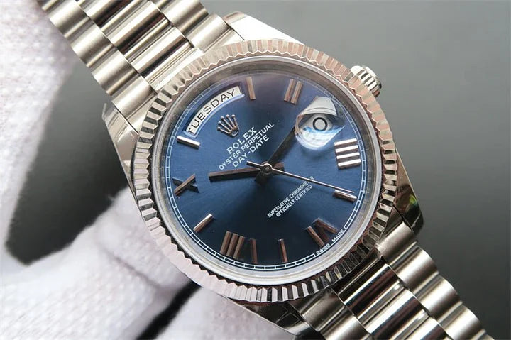 Rolex Day-Date 40 Ref. 228239  Blue Dial | White Gold
