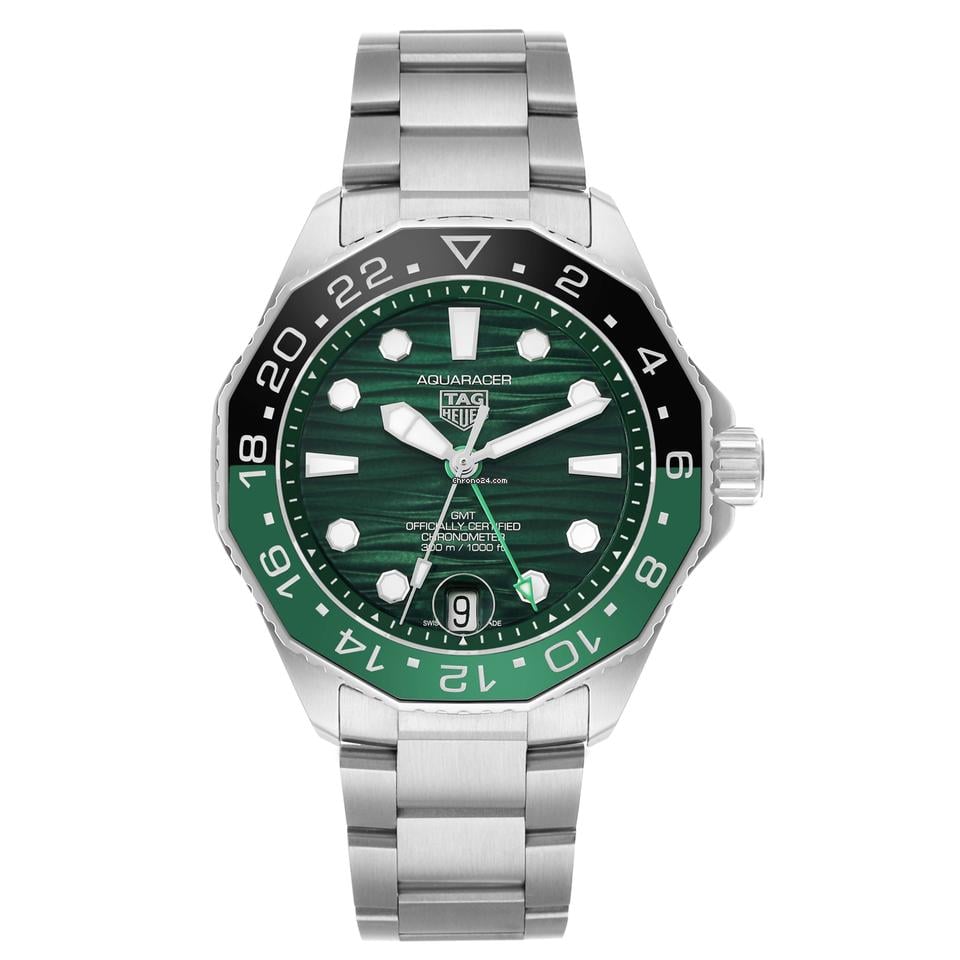 TAG Heuer Aquaracer Professional 300 GMT Green Dial