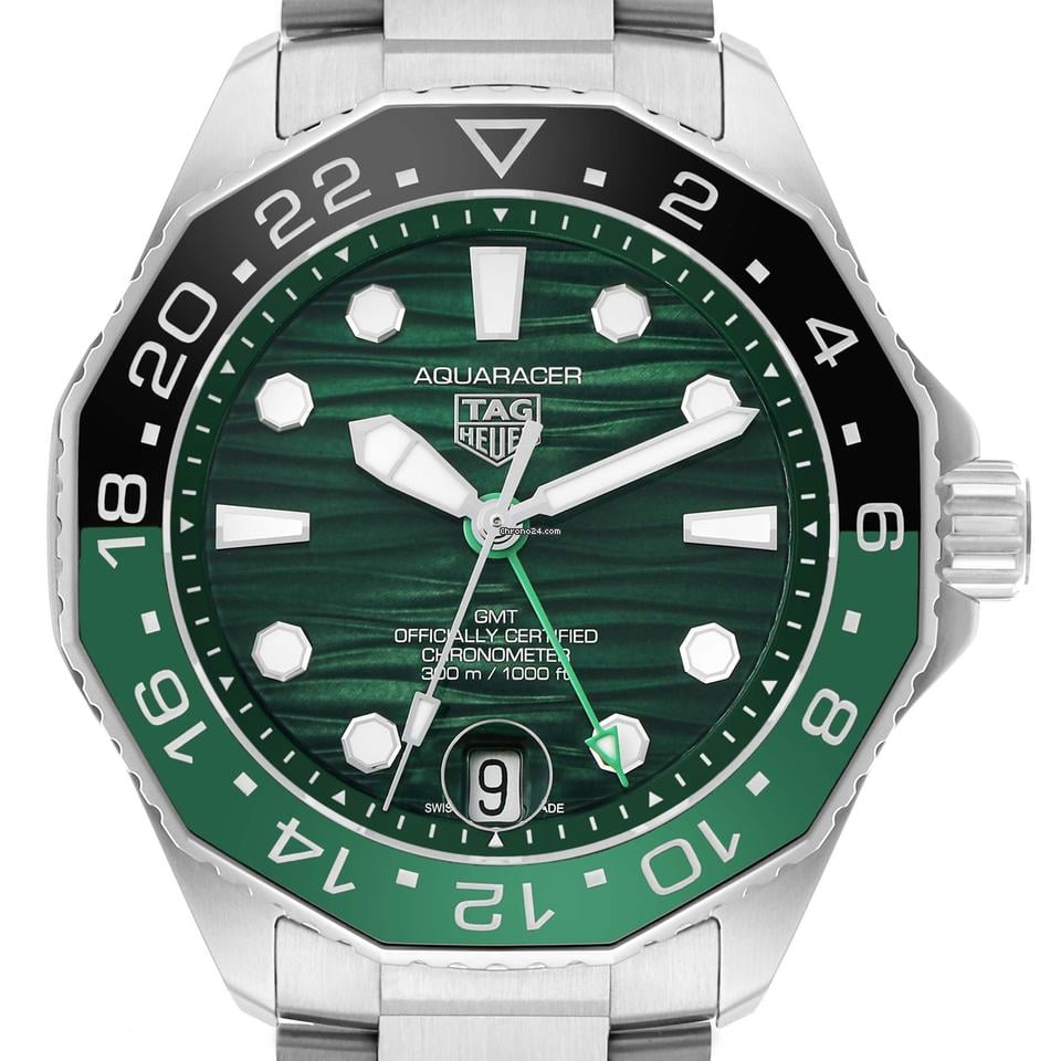 TAG Heuer Aquaracer Professional 300 GMT Green Dial