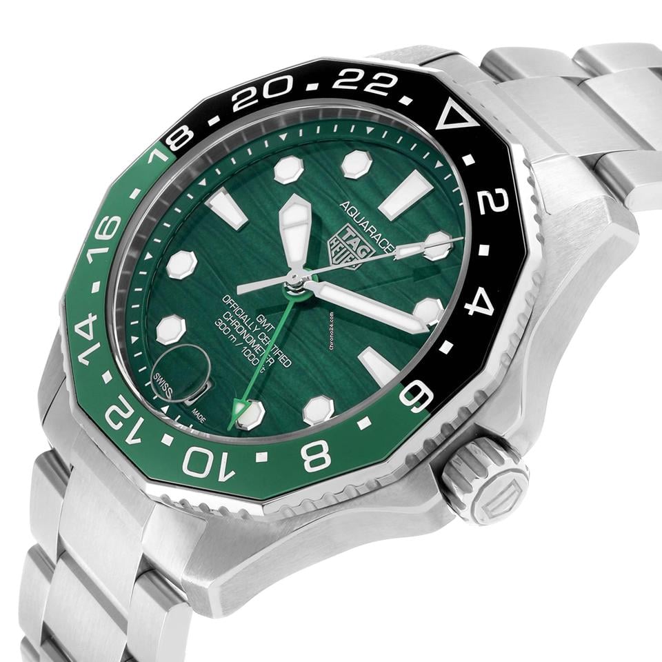 TAG Heuer Aquaracer Professional 300 GMT Green Dial
