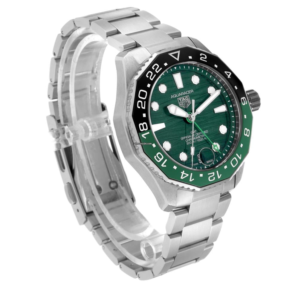 TAG Heuer Aquaracer Professional 300 GMT Green Dial