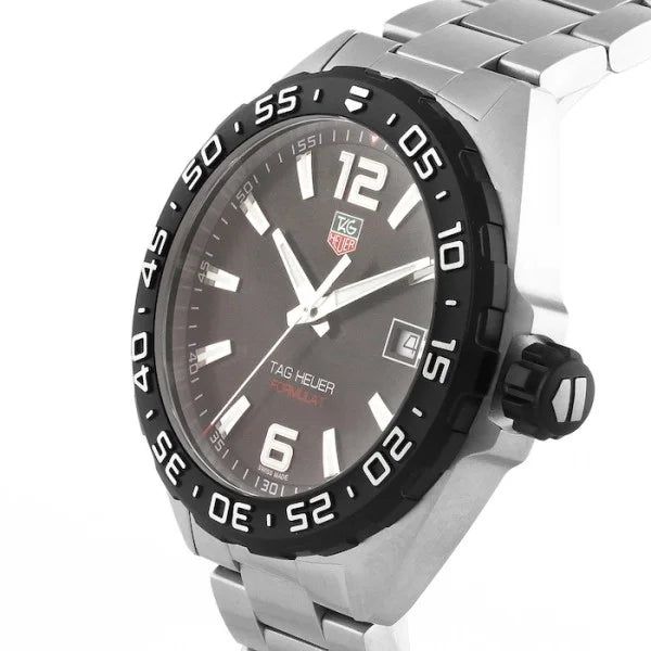 TAG Heuer Formula 1 WAZ1110.BA0875 – Men’s Quartz Black Dial Stainless Steel Watch