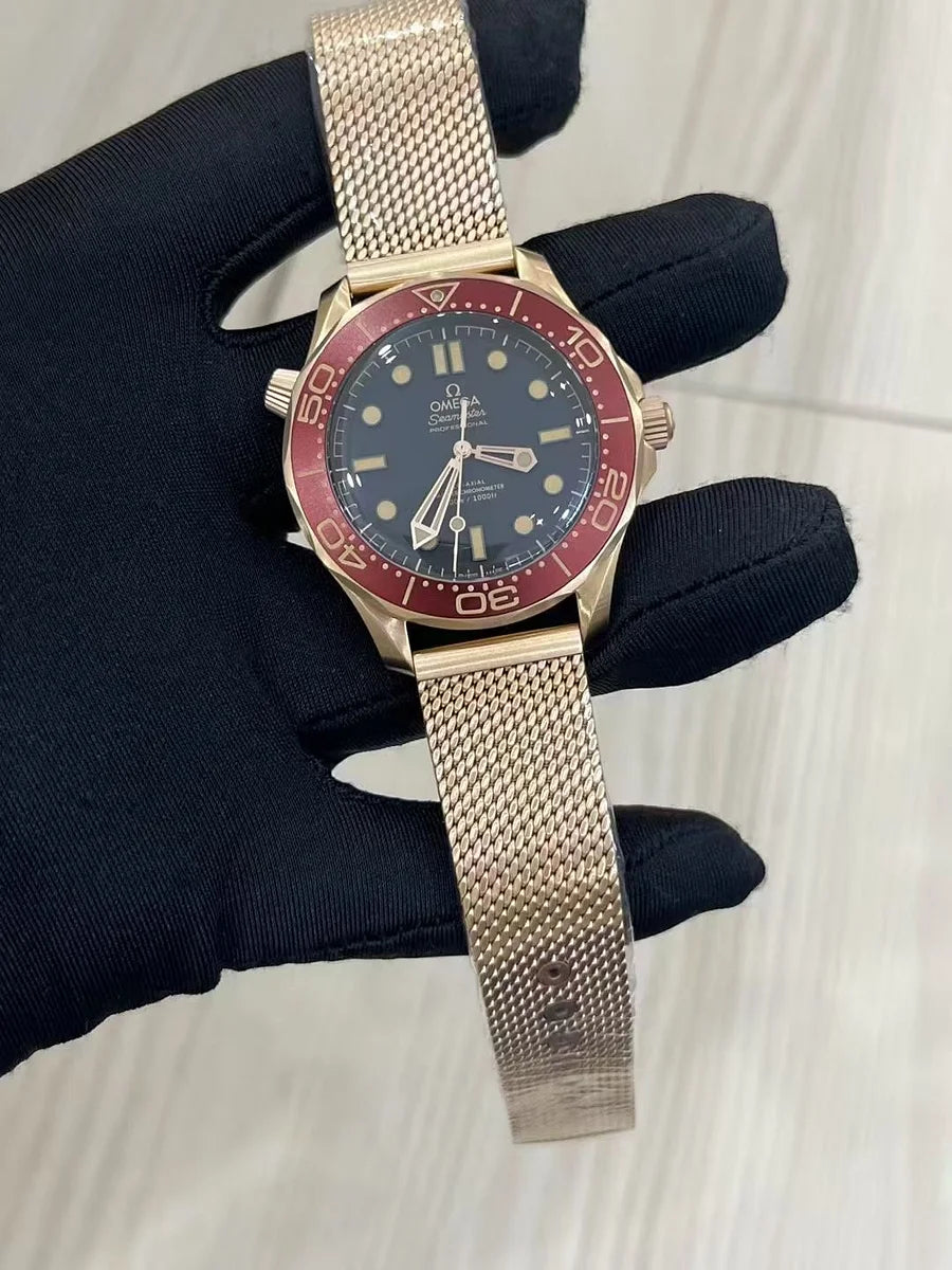 OMEGA Seamaster Diver 300M 42mm Bronze Gold Ref. 210.90.42.20.01.003 – Black Dial