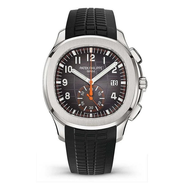 Patek Philippe Aquanaut 5968A-001 42.2mm Black Dial Chronograph |