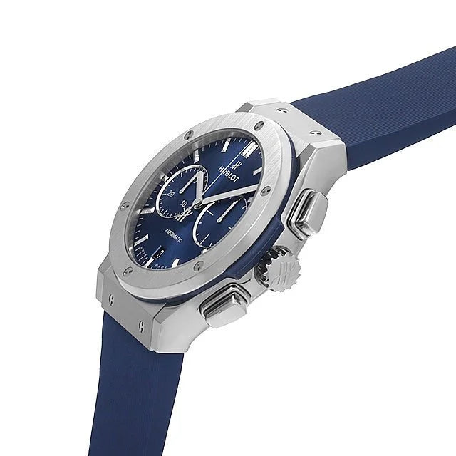 Hublot Classic Fusion Chronograph Titanium 521.NX.7170.RX – Blue Dial Watch