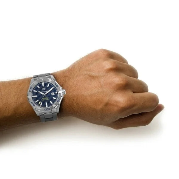 TAG Heuer Aquaracer WAY2012.BA0927 – Men’s Automatic Blue Dial Stainless Steel Watch