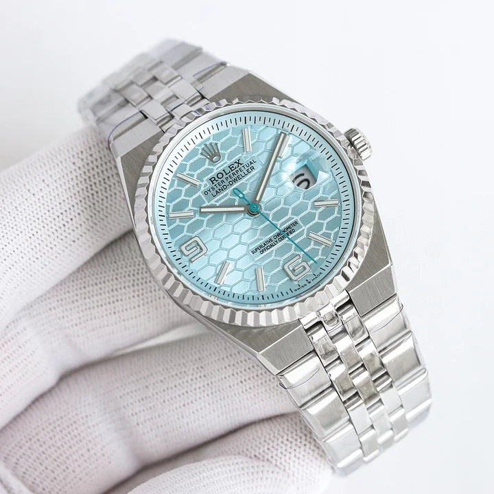 Rolex Land-Dweller 40 Platinum Ice-Blue Dial M127336-0001