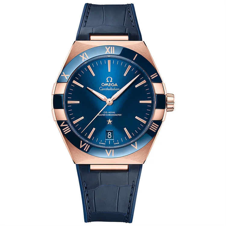 OMEGA Constellation Co-Axial Master Chronometer 41mm Ref. 131.23.41.21.03.001 – Blue Dial | Rose Gold