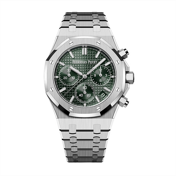 Audemars Piguet Royal Oak Chronograph 50th Anniversary Ref. 26240ST.OO.1320ST.08 – Green Dial