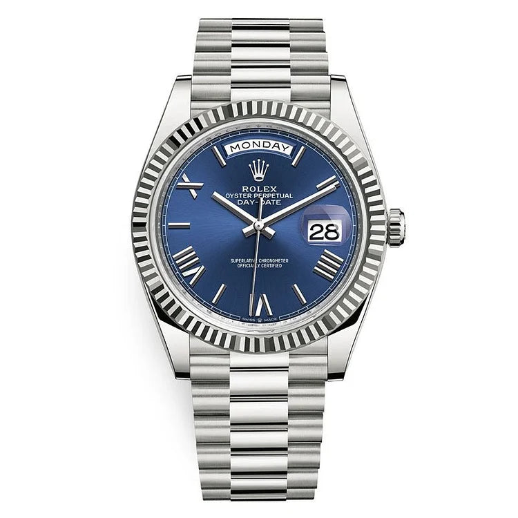 Rolex Day-Date 40 Ref. 228239  Blue Dial | White Gold