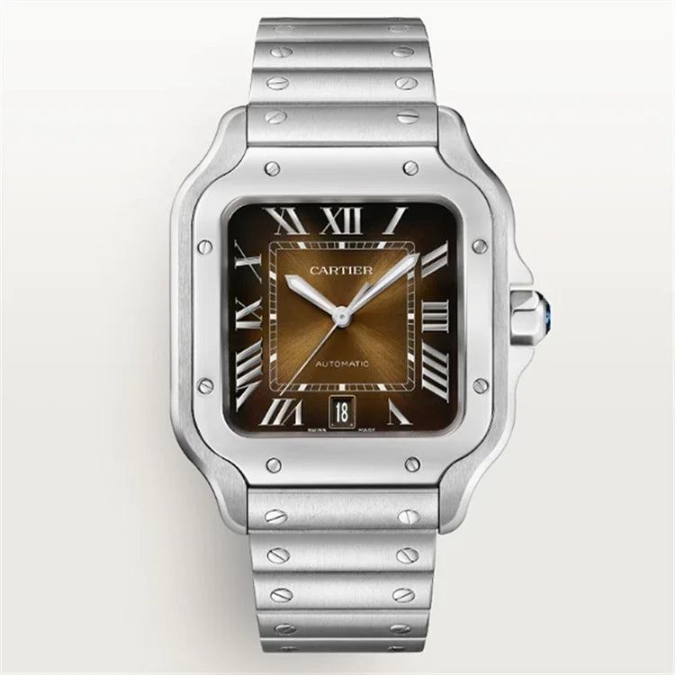 Cartier Santos de Cartier LM WSSA0064/WSSA0065 Gradient Brown