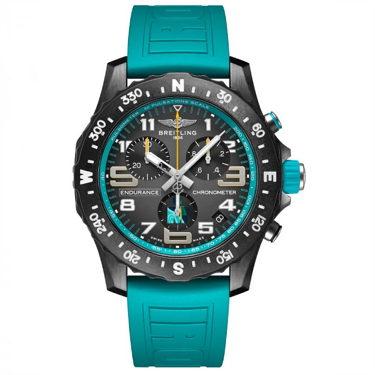 BREITLING Endurance Pro 44mm Ref. X823105C1M1S1 – Grey/Green Dial