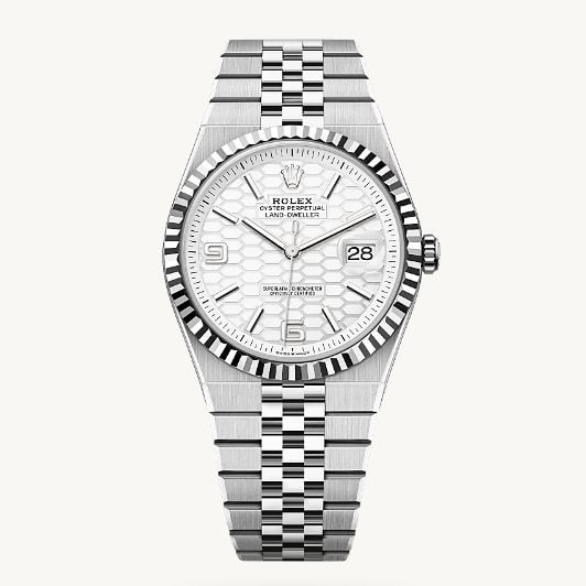 Rolex Land-Dweller 40mm – Oystersteel & White Gold | Model M127334-0001