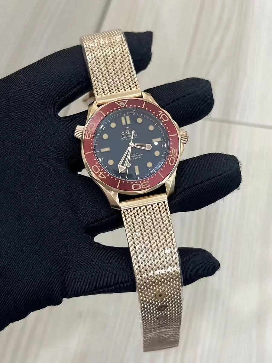 OMEGA Seamaster Diver 300M 42mm Bronze Gold Ref. 210.90.42.20.01.003 – Black Dial