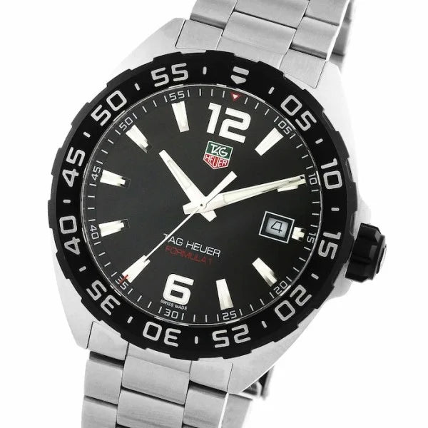 TAG Heuer Formula 1 WAZ1110.BA0875 – Men’s Quartz Black Dial Stainless Steel Watch