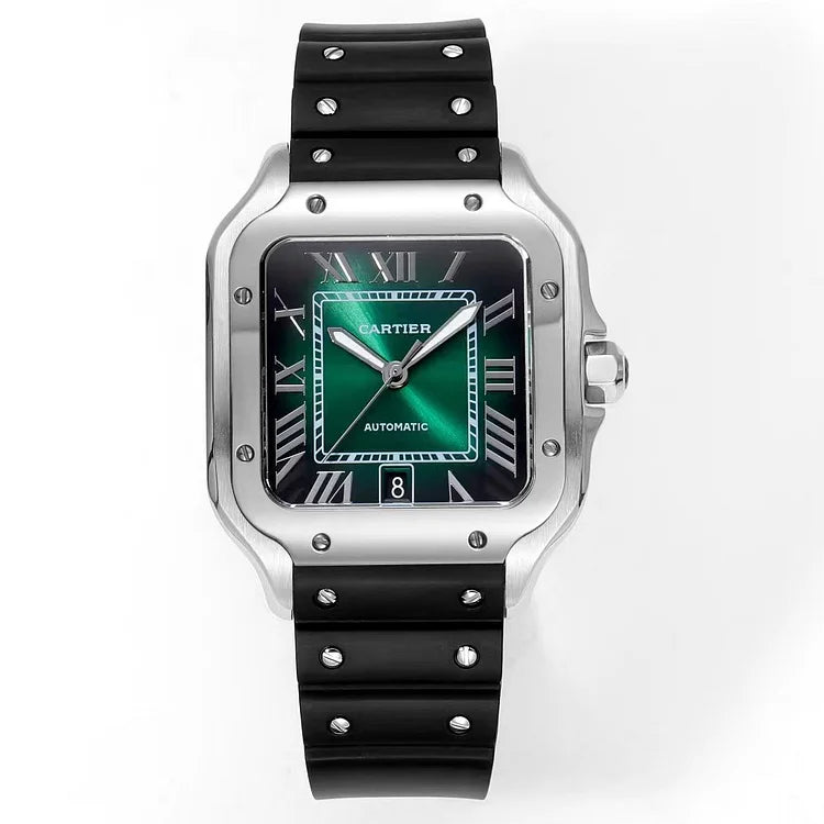 Cartier Santos de Cartier Large WSSA0062 39.8mm Green Dial Automatic