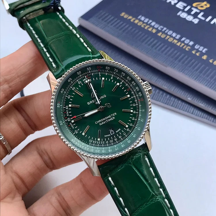 Breitling Navitimer Automatic 41mm Green Dial Ref. A17326361L1P1