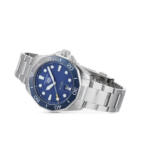 TAG Heuer Aquaracer WBP201B.BA0632 – Men’s Automatic Blue Dial Stainless Steel Watch