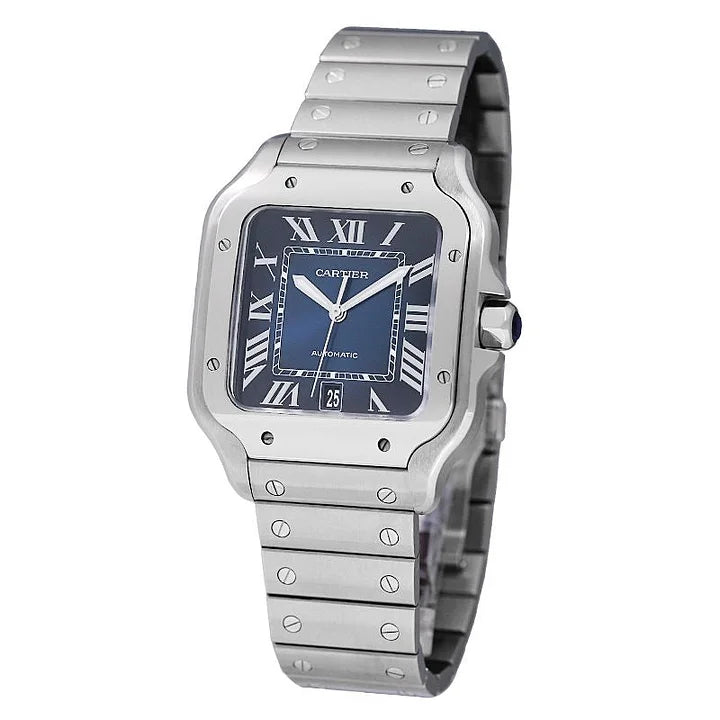 Cartier Santos de Cartier LM WSSA0030 Blue Dial 40mm